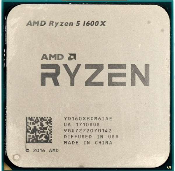 Обзор процессора AMD Ryzen 5 1600X